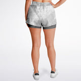 Women's All Over Print 2-in-1 Shorts