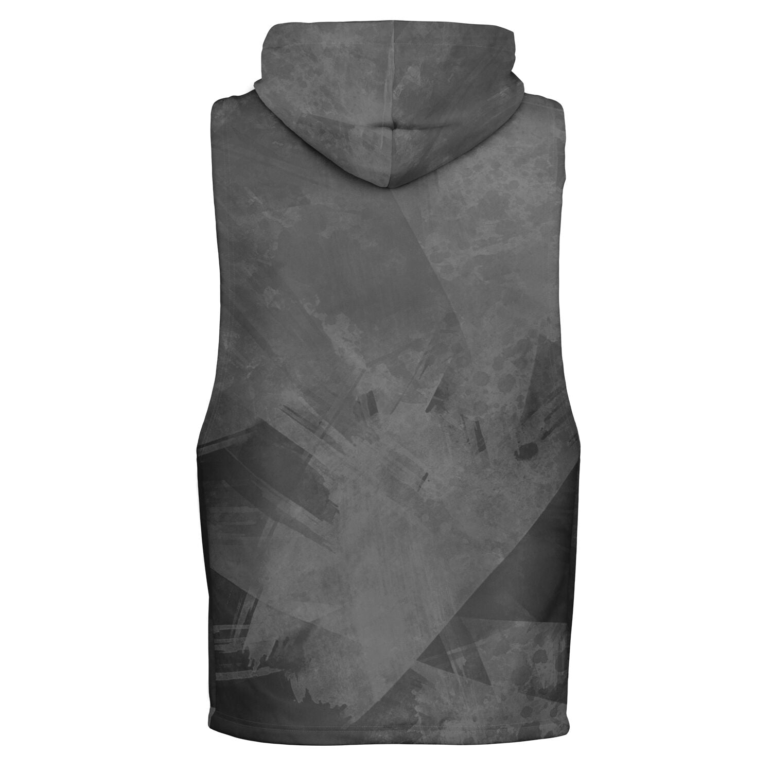 Adult All Over Print Fashion Sleeveless Hoodie