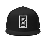 PW Bold Flat Bill Trucker Hat