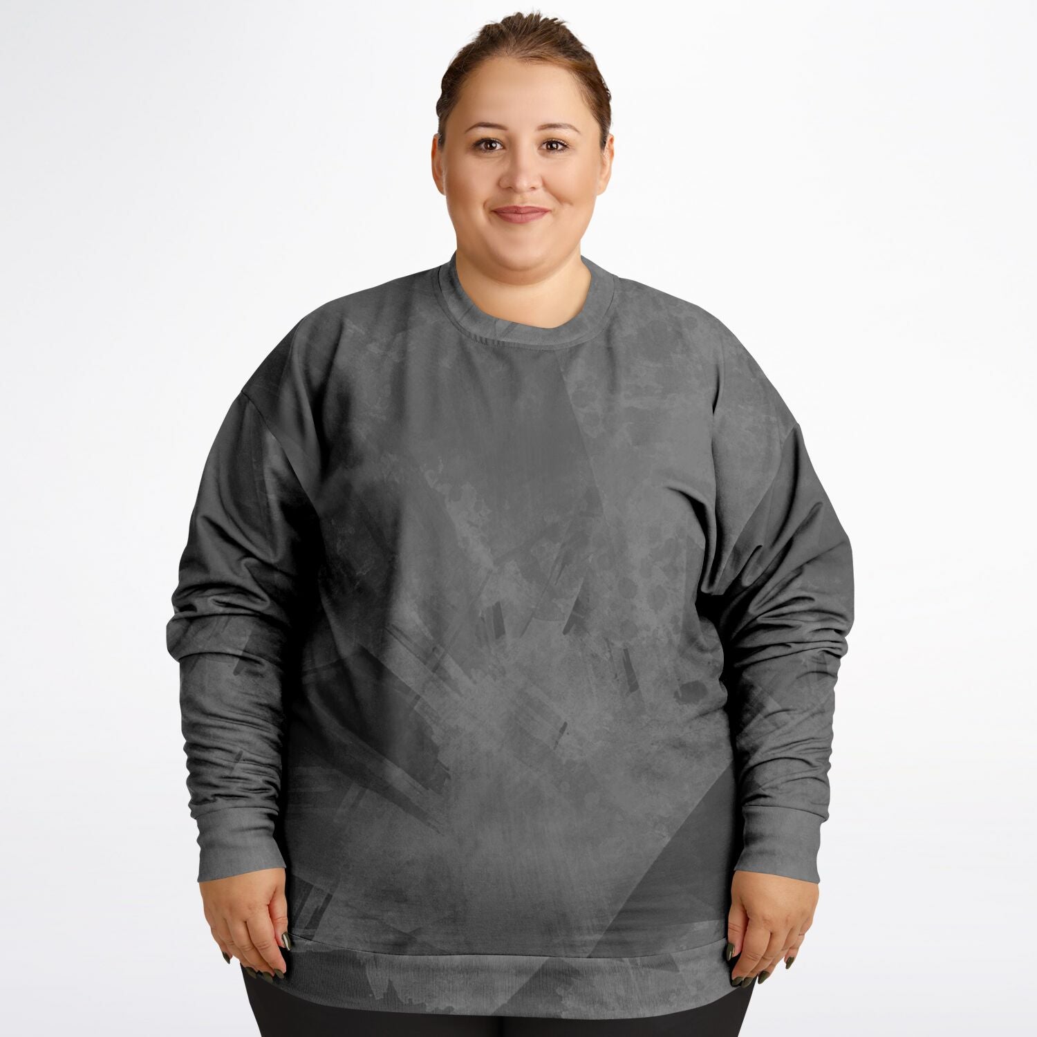 Adult All Over Print Fashion Plus-size Sweatshirt