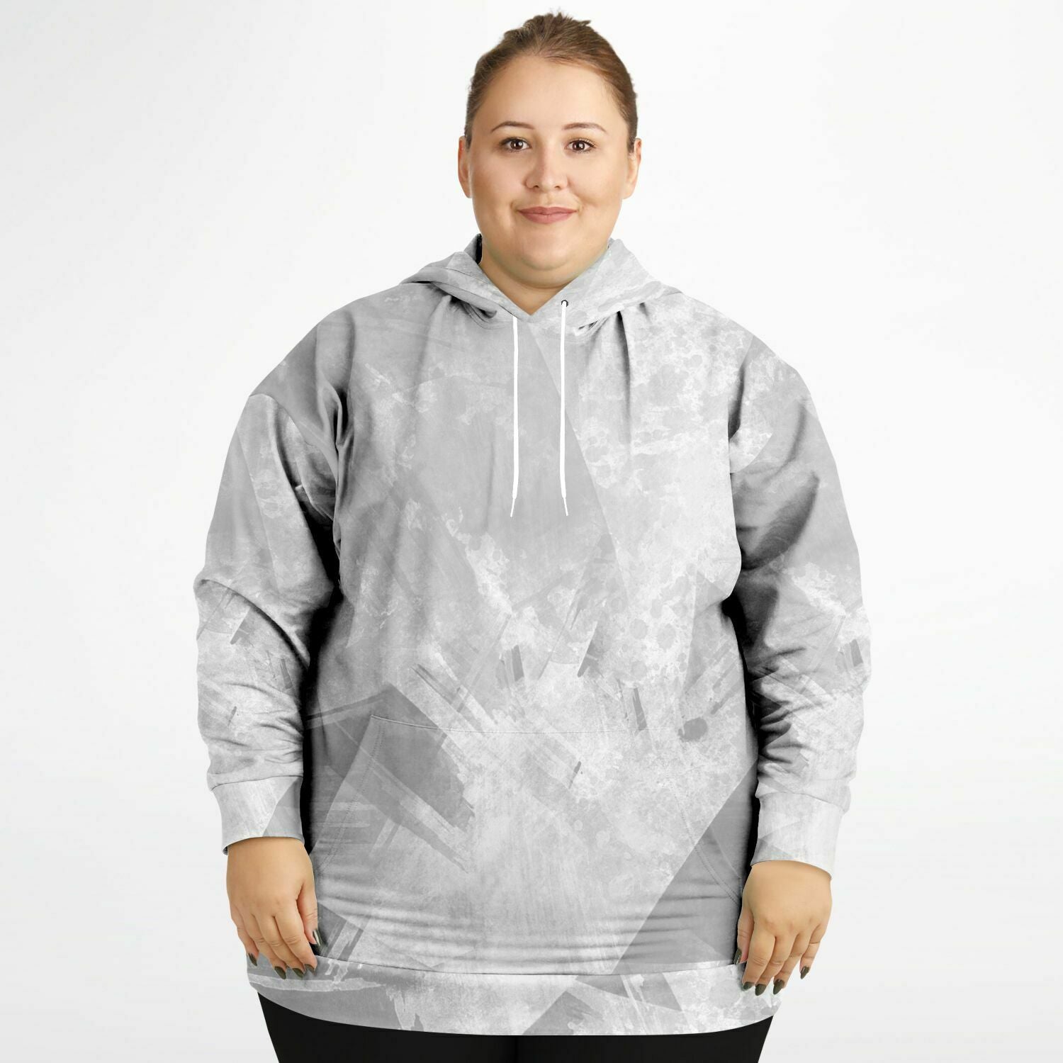 Adult All Over Print Athletic Plus-size Hoodie