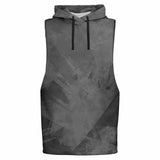 Adult All Over Print Fashion Sleeveless Hoodie