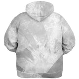 Adult All Over Print Athletic Plus-size Zipped Hoodie