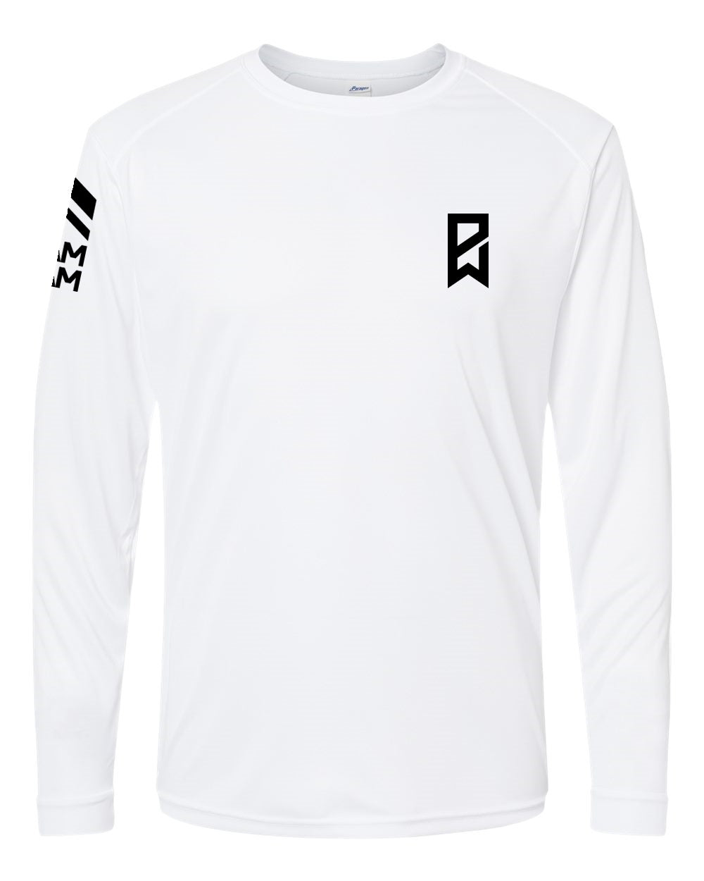 Adult 'Bam Bam' Long Sleeve Performance T-Shirt