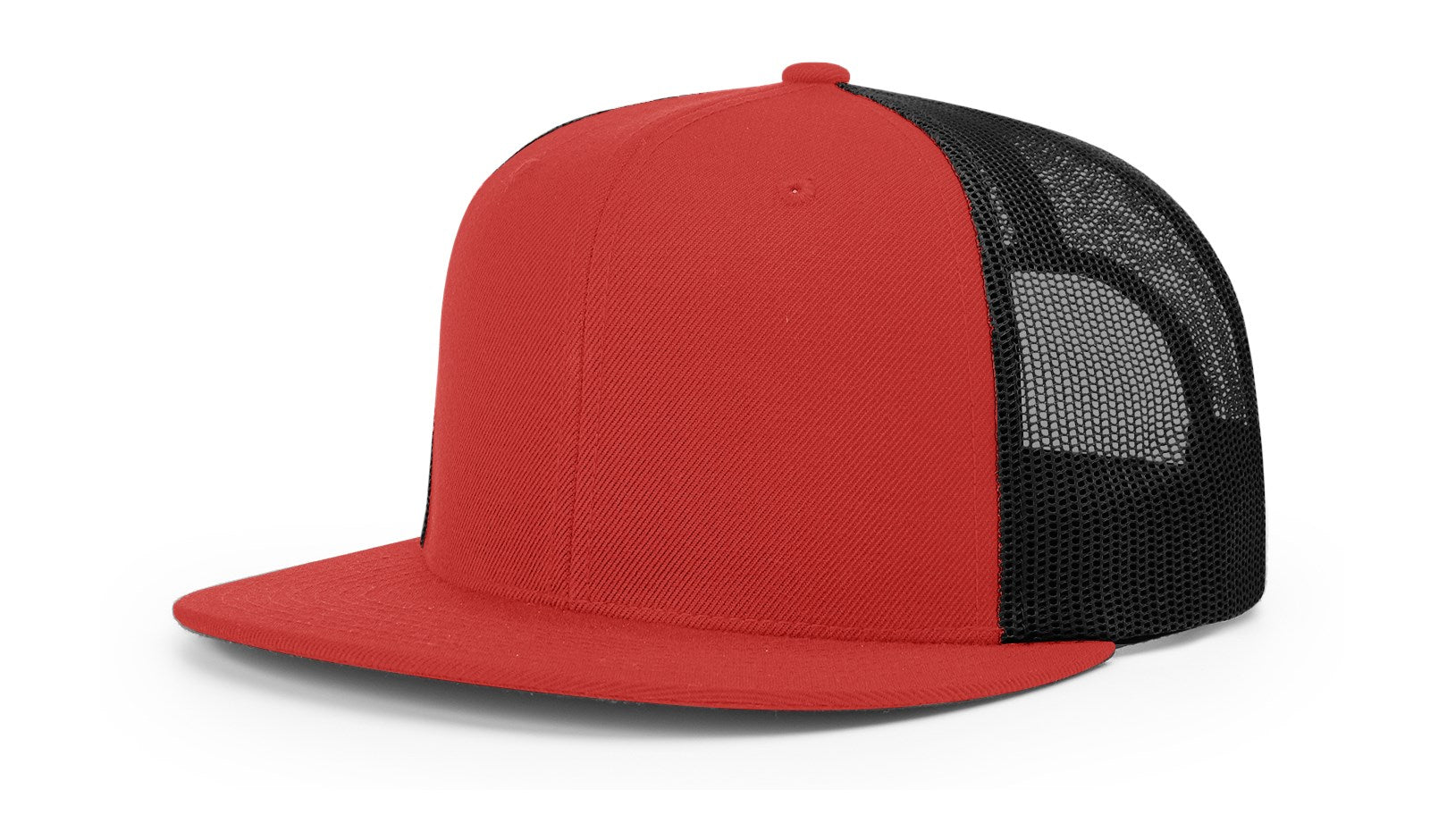 Adjustable Wool blend Flat Brim Trucker Hat | Richardson 511