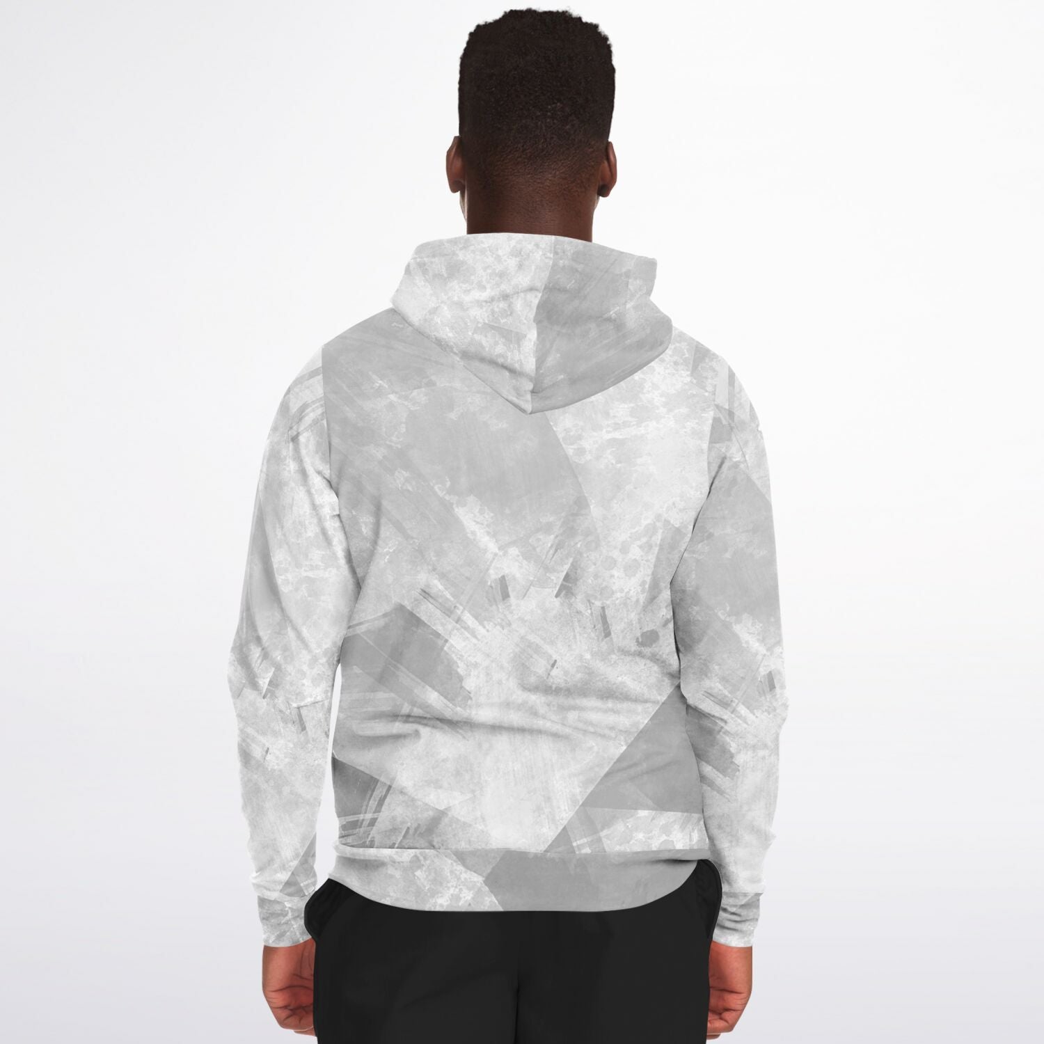 Adult All Over Print Athletic Zipped Hoodie