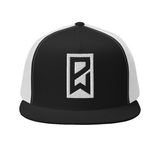 PW Bold Flat Bill Trucker Hat