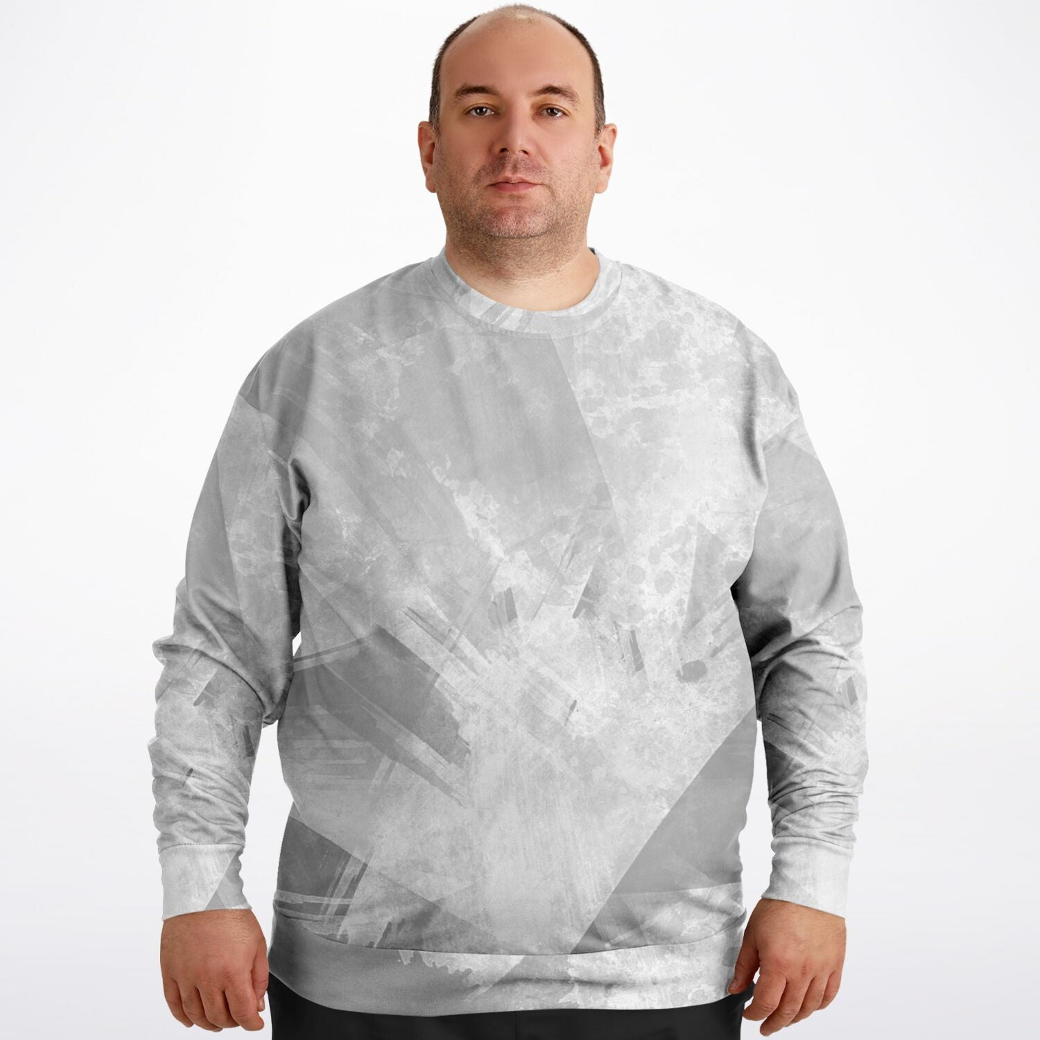 Adult All Over Print Athletic Plus-size Sweatshirt