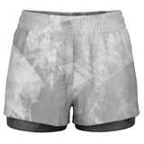 Women's All Over Print 2-in-1 Shorts