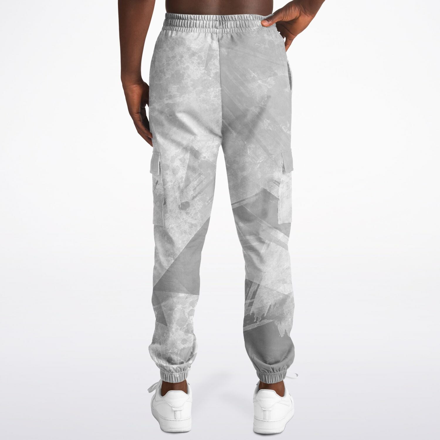 Adult All Over Print Athletic Cargo Sweatpants