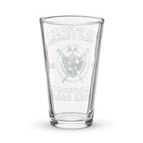 Athletically Declined Pint Glass