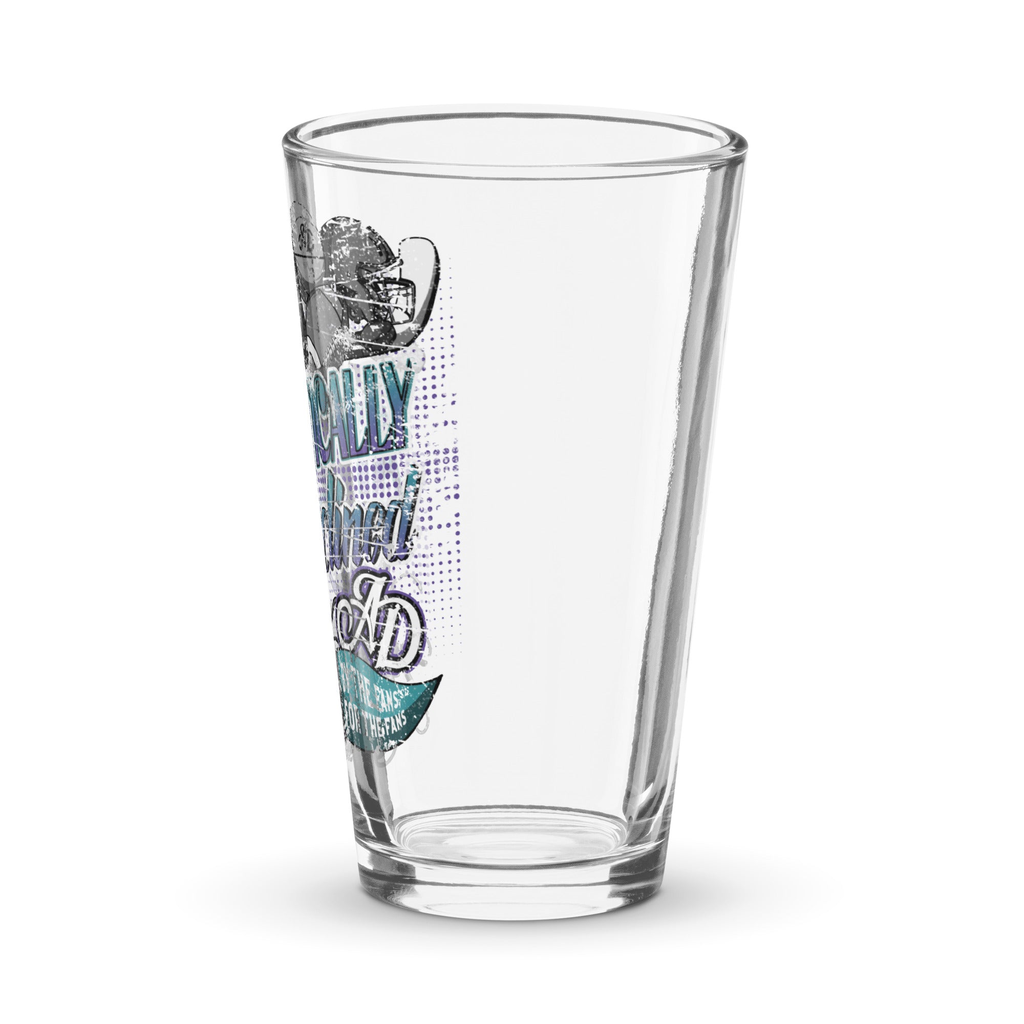 Athletically Declined 'For the Fans' Pint Glass