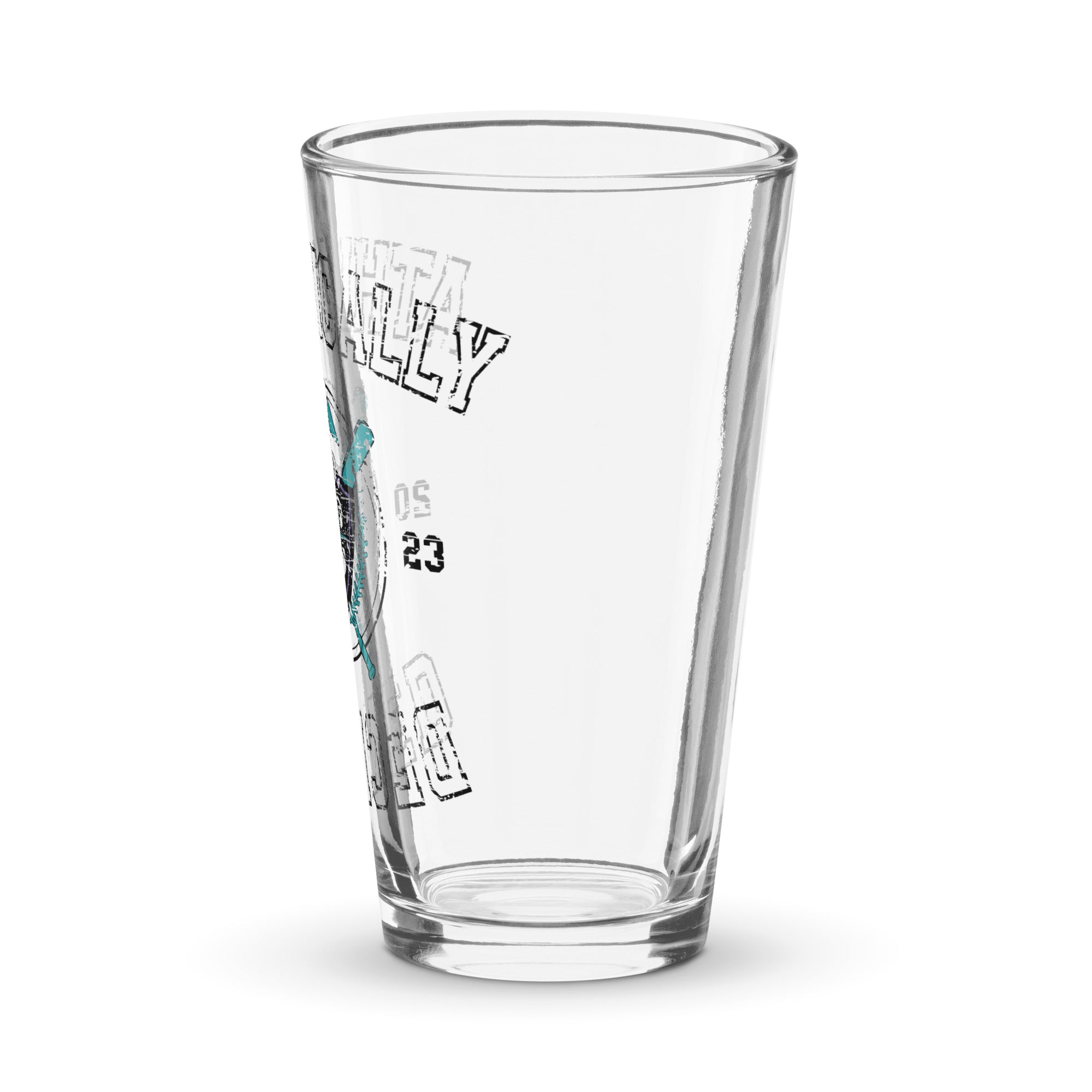 Athletically Declined Pint Glass