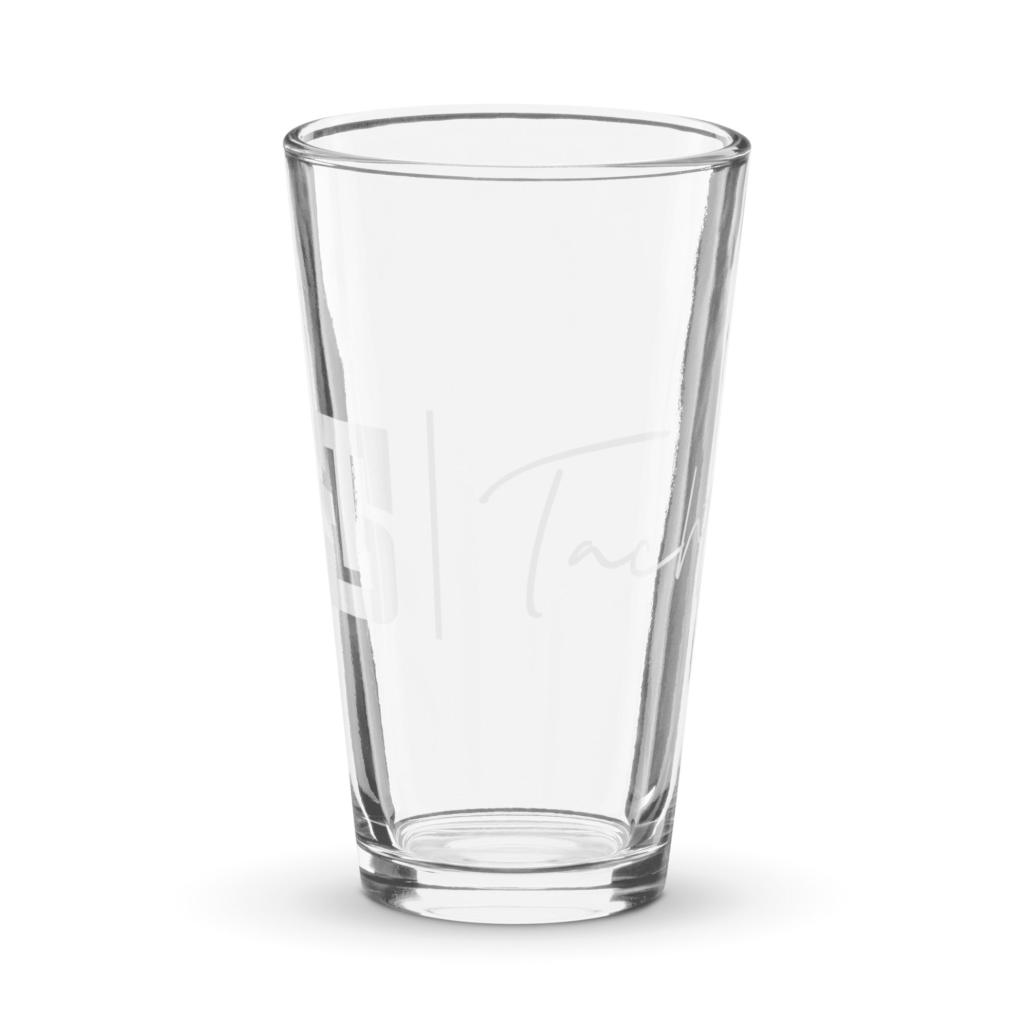 Shaker Pint Glass 16 oz | Tachtic Studios