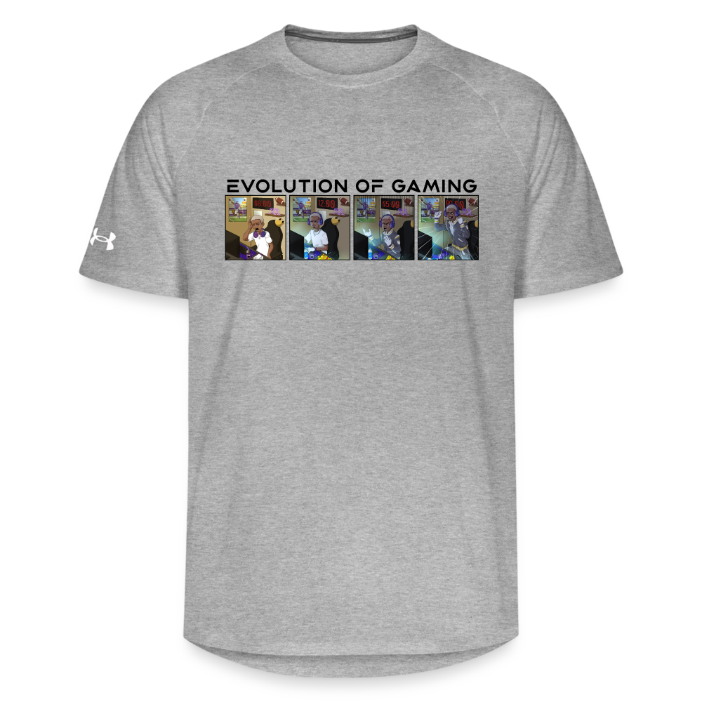 Adult 'Evolution of Gaming' Under Armour Athletics T-Shirt - heather gray