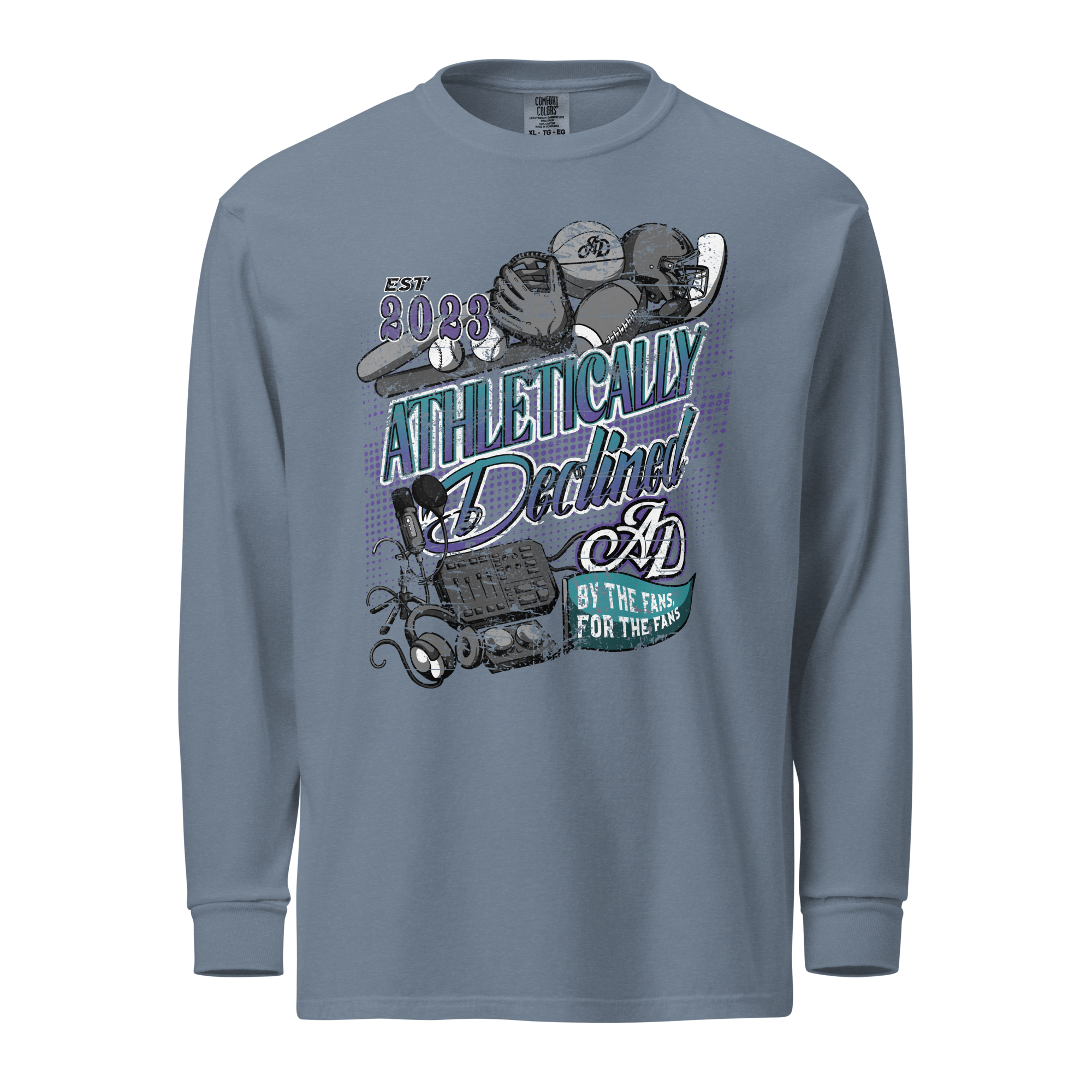 Adult 'For the Fans' Heavy Blend Long Sleeve T-Shirt