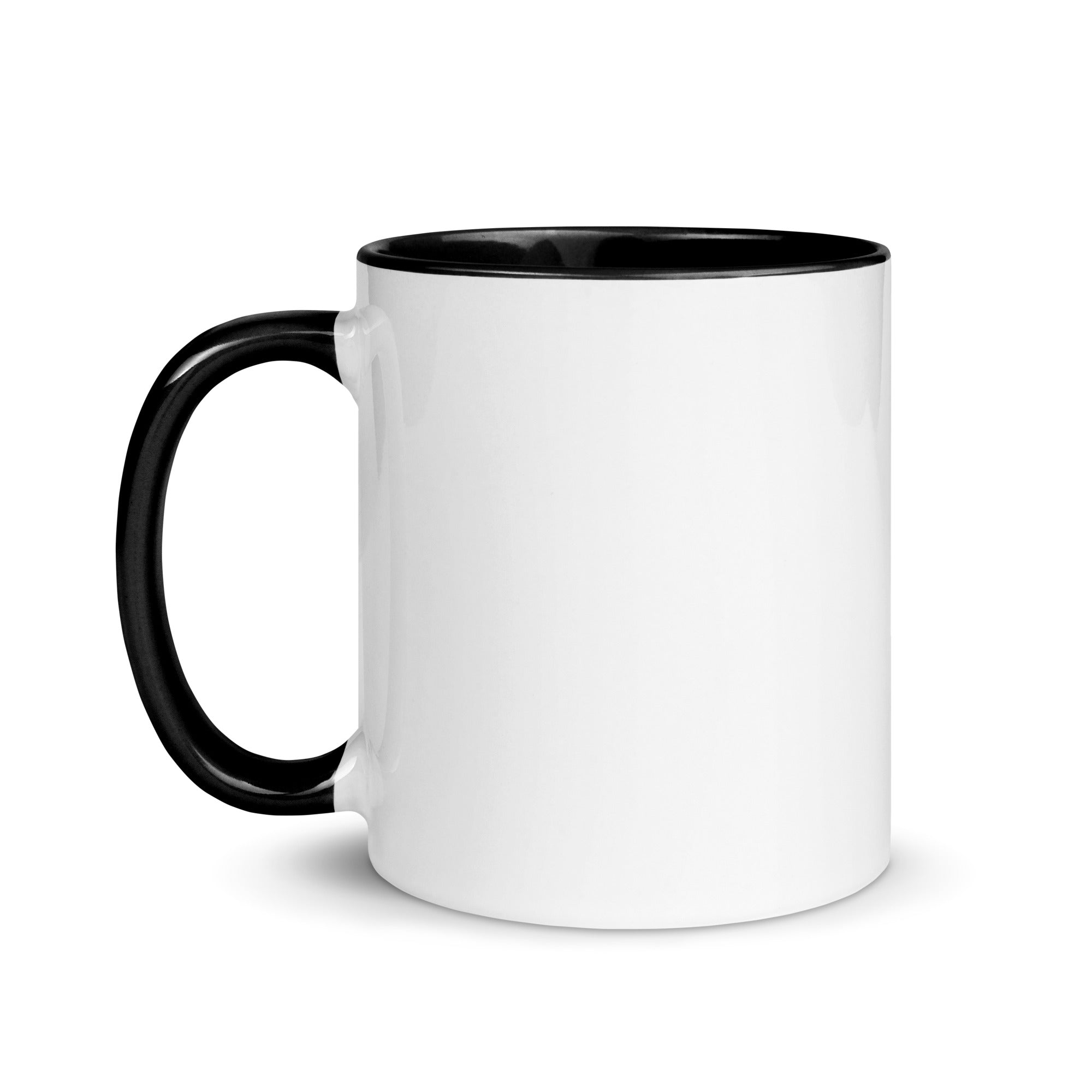 White Ceramic Color Contrast Mug | Tachtic Studios