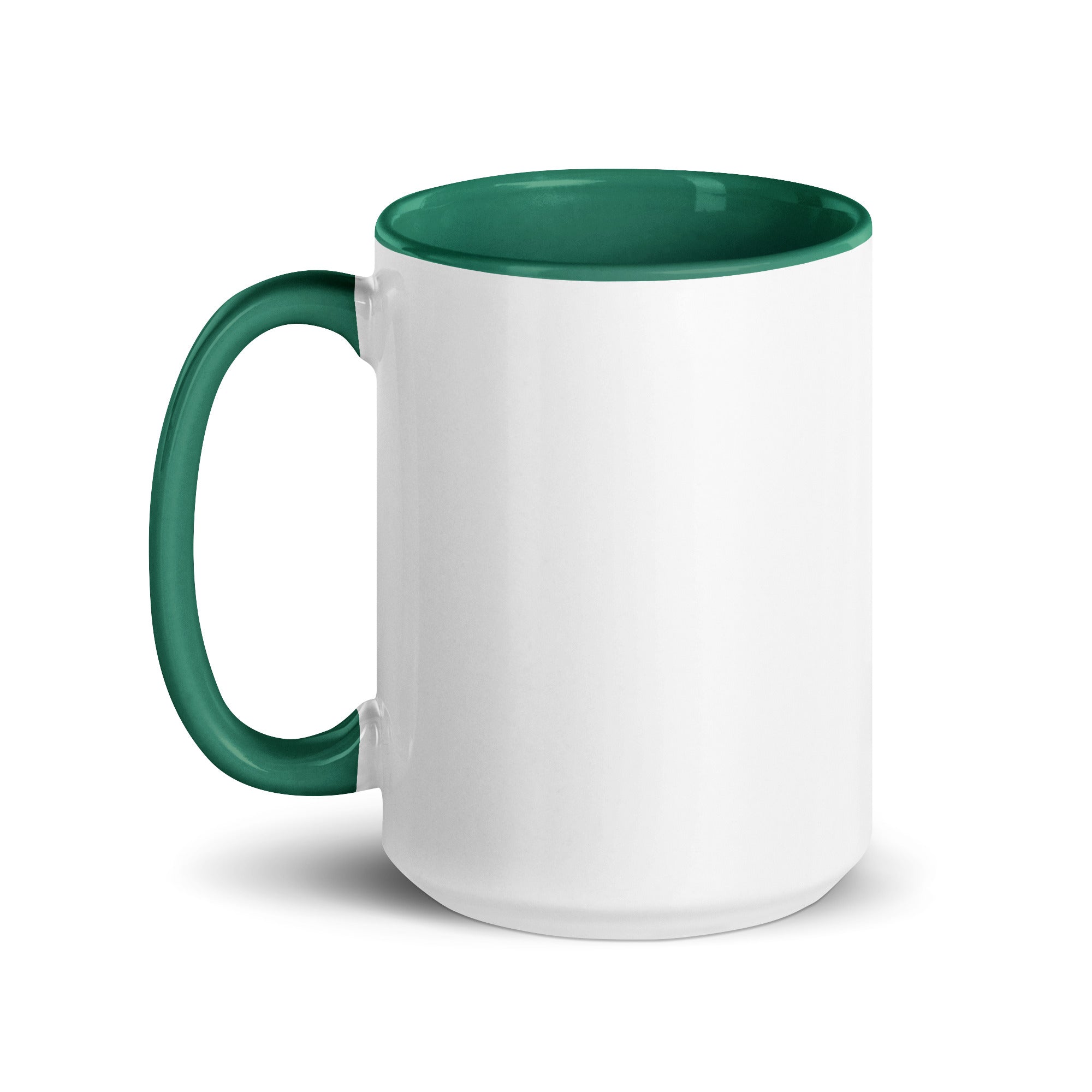 White Ceramic Color Contrast Mug | Tachtic Studios