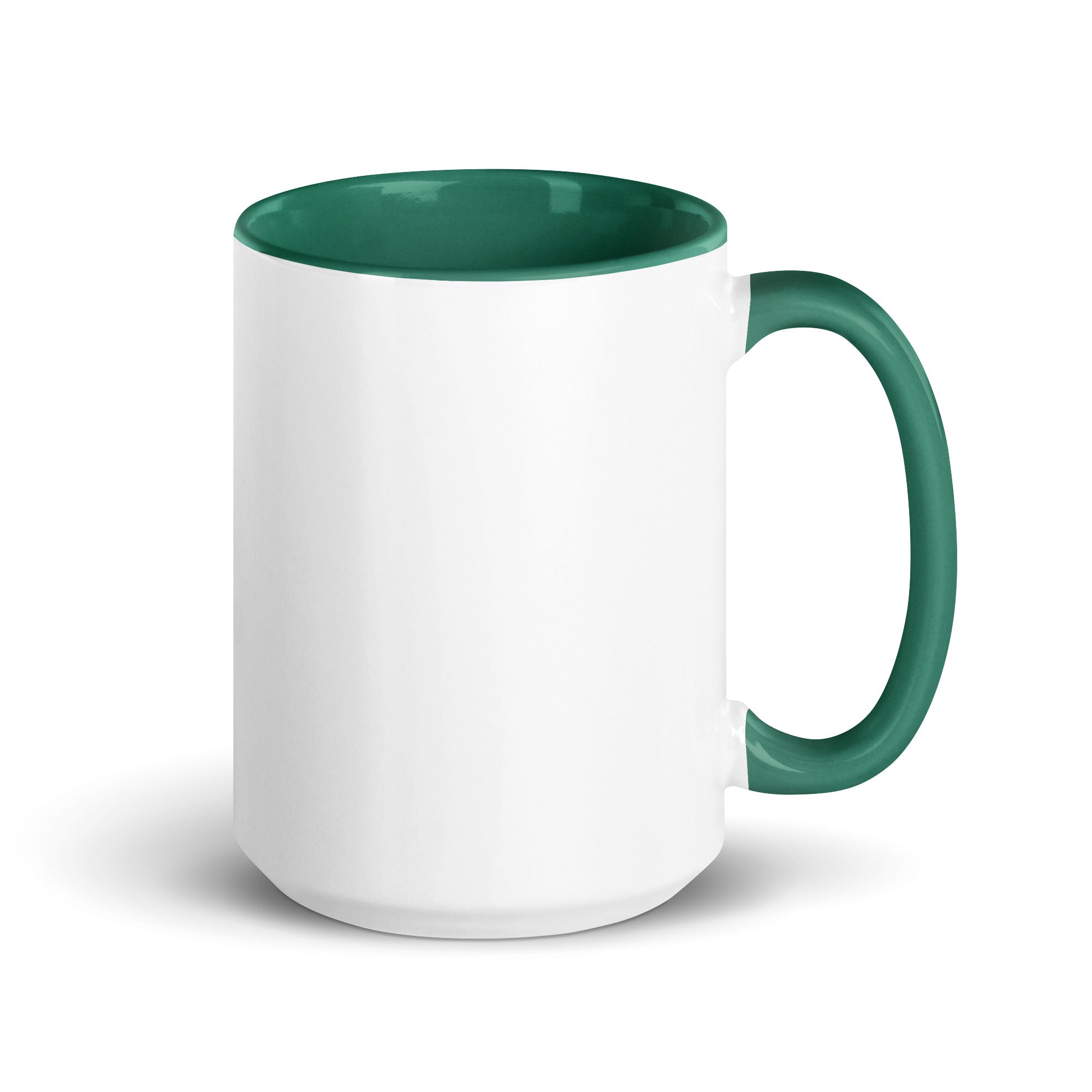 White Ceramic Color Contrast Mug | Tachtic Studios