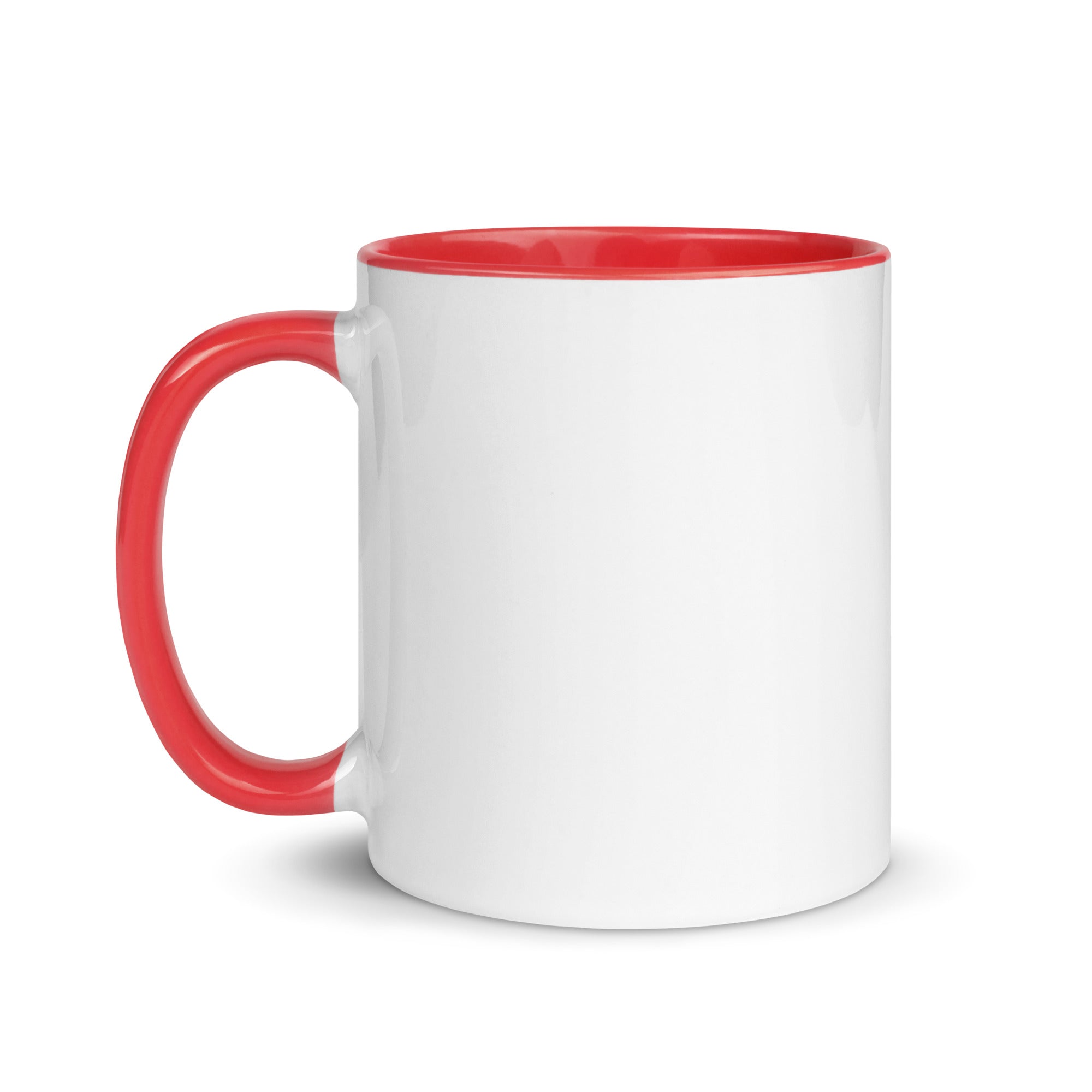 White Ceramic Color Contrast Mug | Tachtic Studios