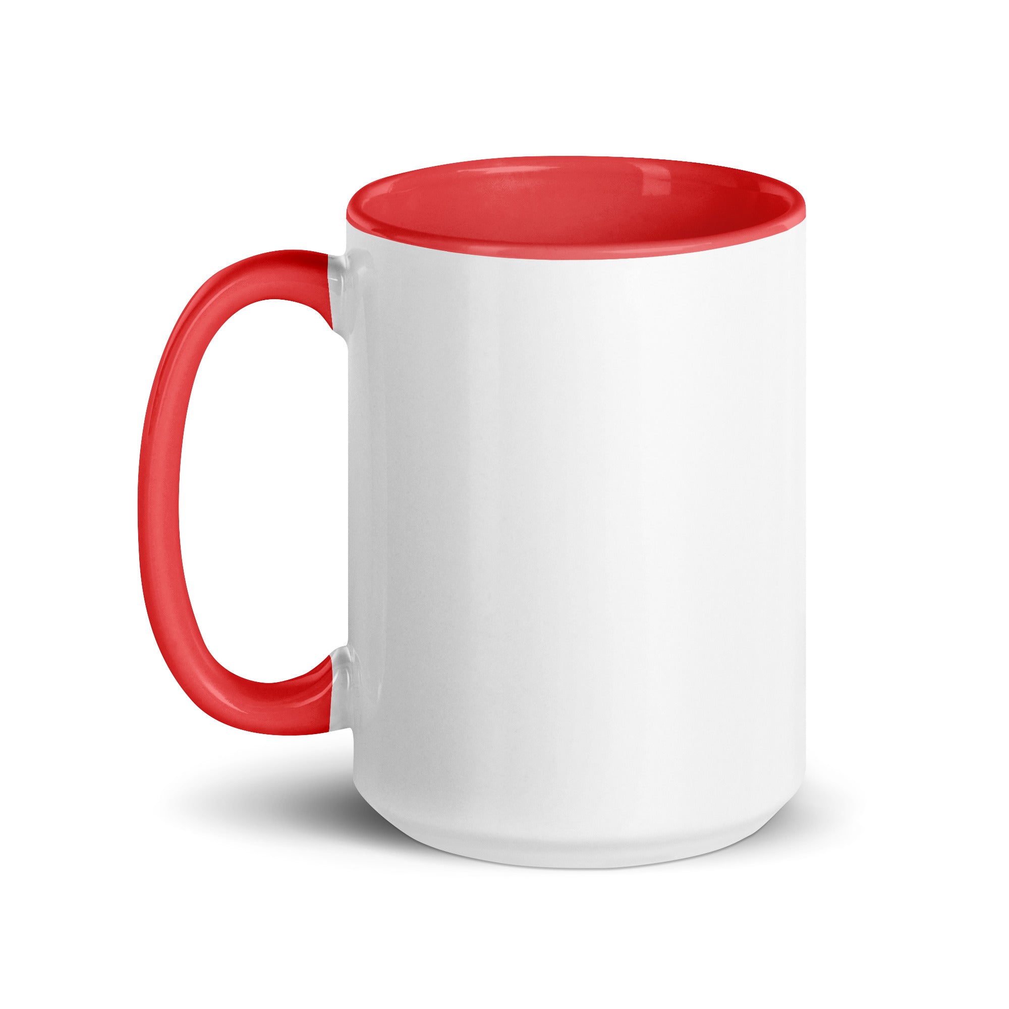 White Ceramic Color Contrast Mug | Tachtic Studios