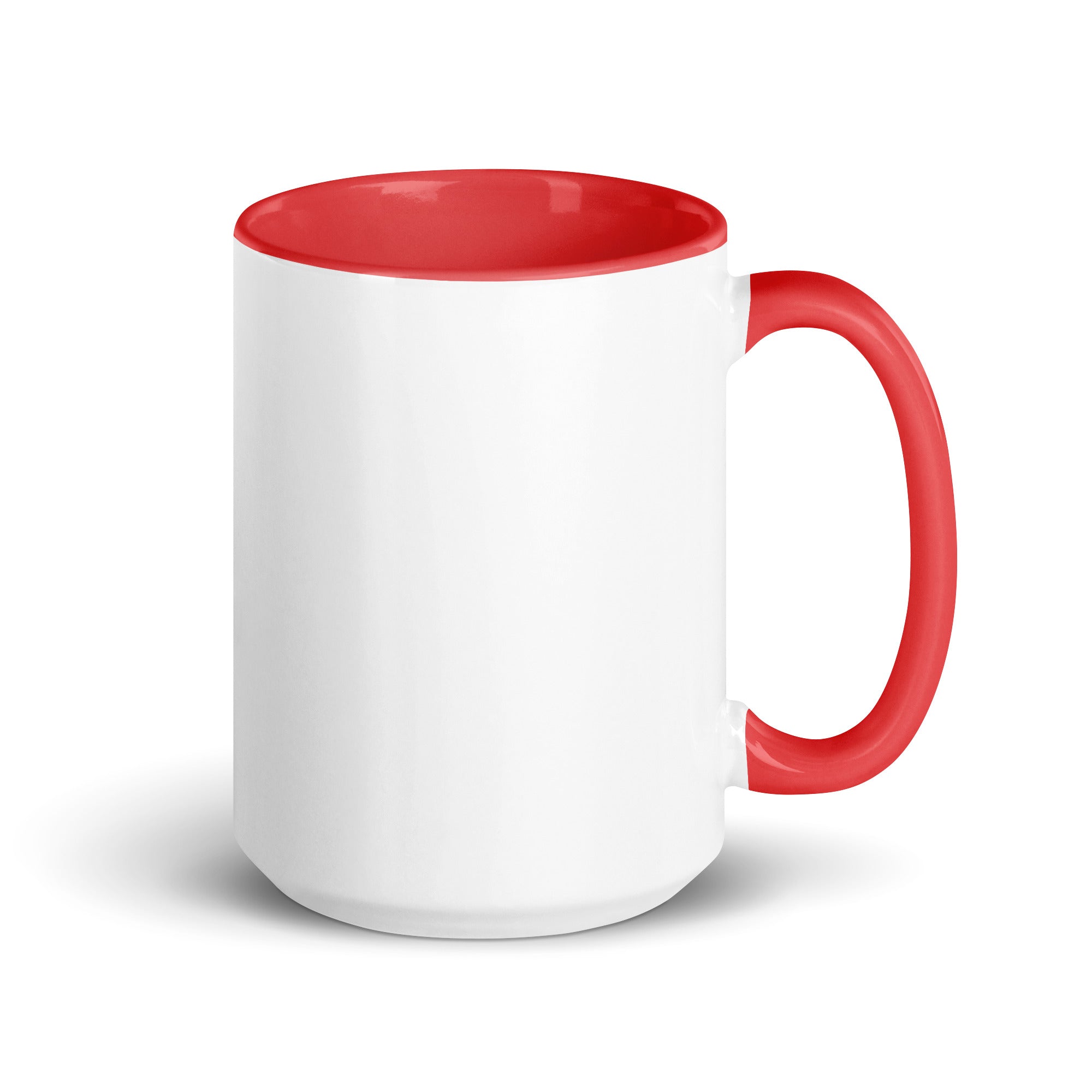 White Ceramic Color Contrast Mug | Tachtic Studios